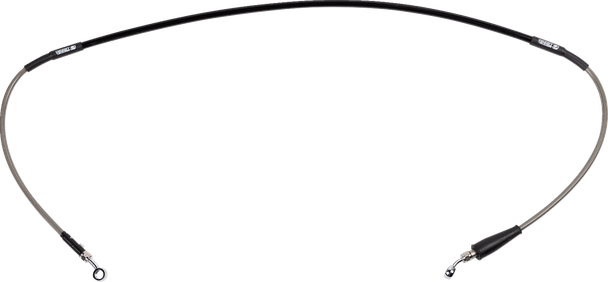 Moose Racing Y01-1-073/P Brake Line - Stainless Steel