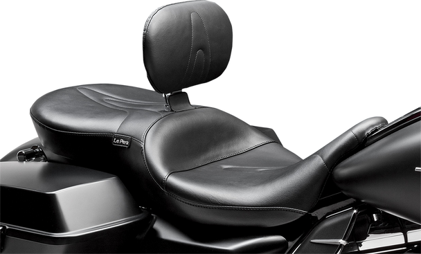 Le Pera LK-767BR RT66 Seat with Backrest (Standard) (Black) 08-14 Harley FLHX2