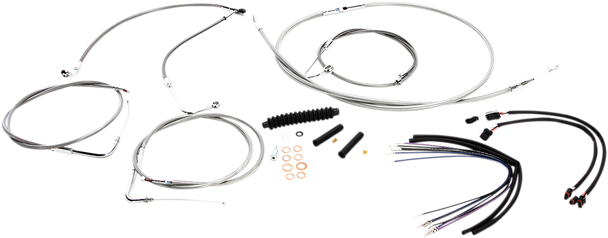 Magnum Shielding 589261 Xr Handlebar Installation Kit - Stainless Steel