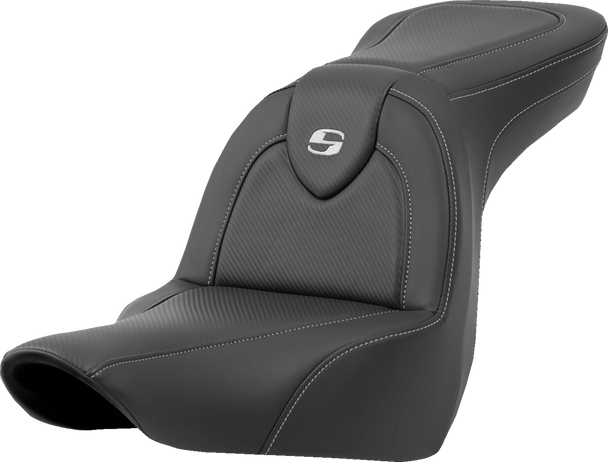 Saddlemen 818-29-185 Roadsofa Seat - CF - without Backrest - FXLR/FLSB 18-25