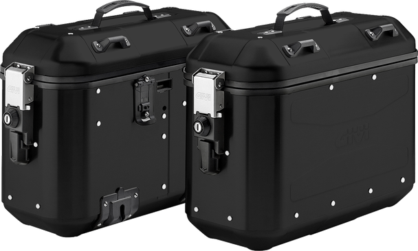 Givi DLMK36BPACK2 Dolomiti Monokey Side Cases - 36L - Black