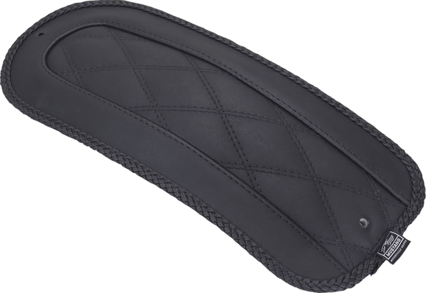 Mustang 83102 Fender Bib - Double Diamond - Black - HD Sportster