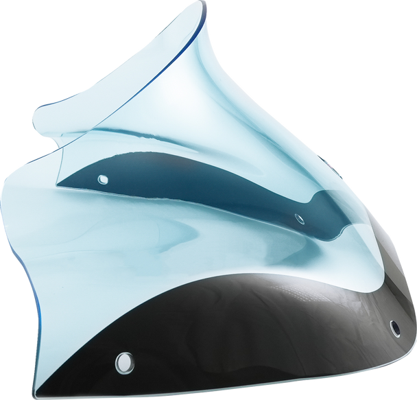 Klock Werks KWW-01-0627 Ice Flare Windshield - 8" - Blue Ice - 98-13 Fltr