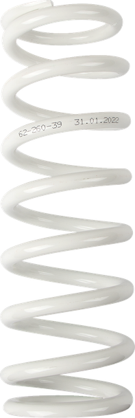 Moose Racing 1312-0977 Shock Spring - 63 mm - 39 n/mm - White