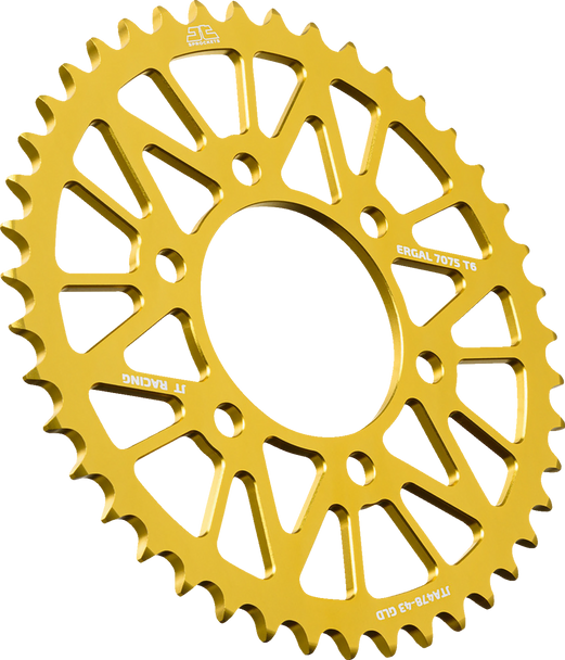 JT Sprockets JTA478.43GLD Rear Sprocket - 43 Tooth - Gold - for Kawasaki