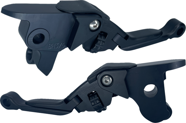 Psr 12-03654-22 Anthem Pro Adjustable Lever Set for Harley Models - Black