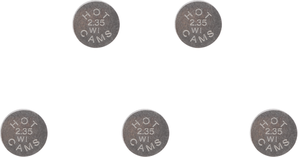 Hot Cams 5PK1000235 Valve Shim - 10.00 x 2.35 - 5 pack