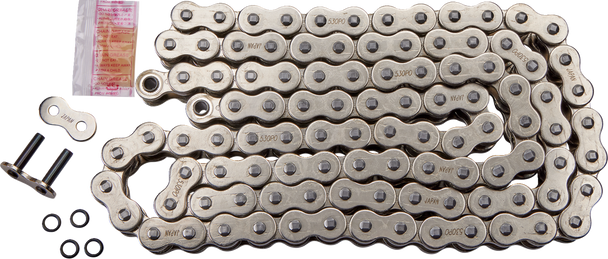 Drag Specialties 1222-0662 530 Series - O-Ring Chain - Chrome - 104 Links