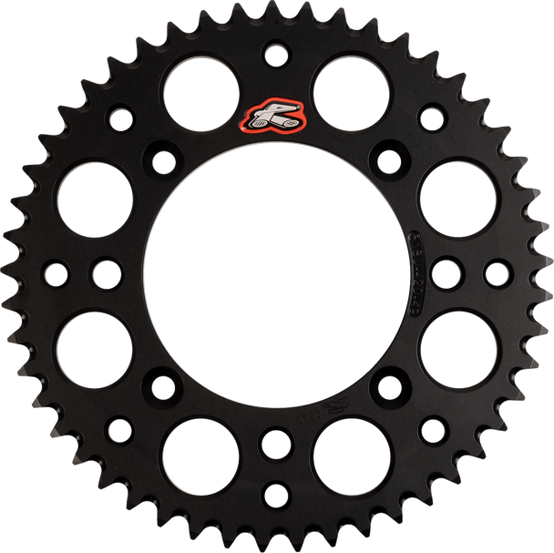 Renthal 518U-420-49GPBK Rear Sprocket - Aluminum - 49 Tooth - Black - for Ktm