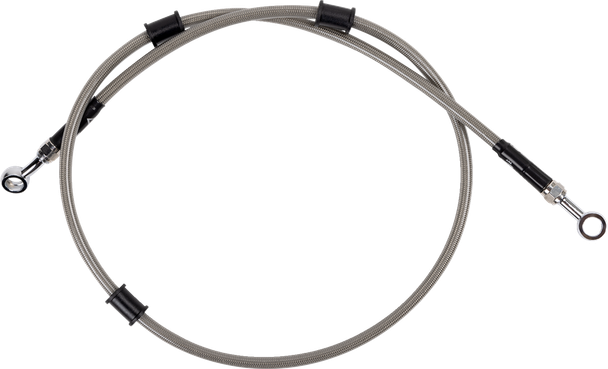 Moose Racing Y01-1-023/P Brake Line - Stainless Steel