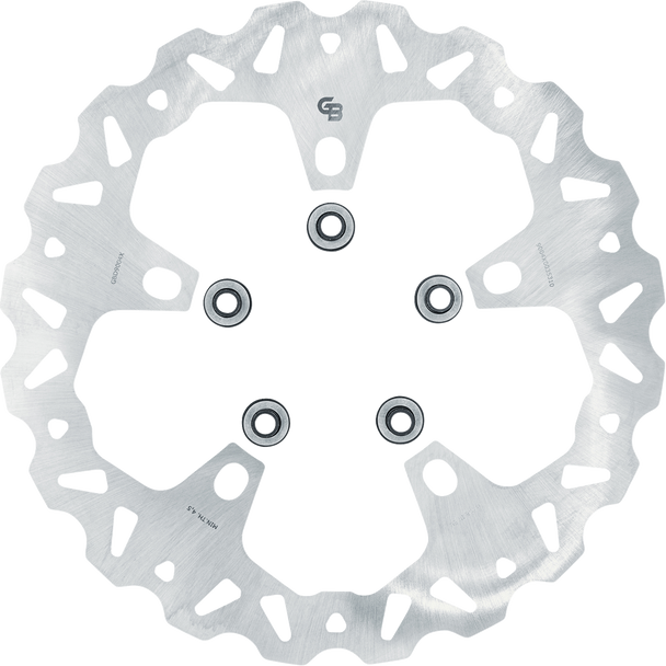 Gbrakes GBD9004X Wave Brake Rotor - Front - 12-1/2"