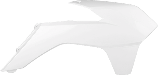 Polisport 8417400002 Radiator Cover - White - for KTM