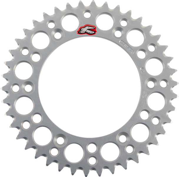 Renthal 224U-520-42GPSI Rear Sprocket - Aluminum - 42 Tooth - Silver