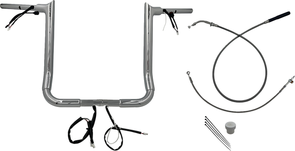 Fat Baggers Inc. 849016 Ez Install Wired Handlebar Kit - 1-1/2" - 16"