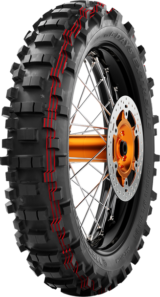 Metzeler 4432100 Tire - Mce 6 Days Extreme - Rear - 110/80-18 - 58R