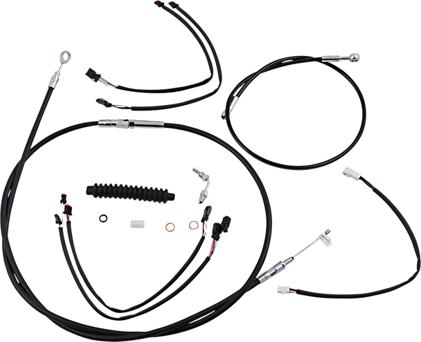 Magnum Shielding 489962 Xr Handlebar Installation Kit - Black/Chrome