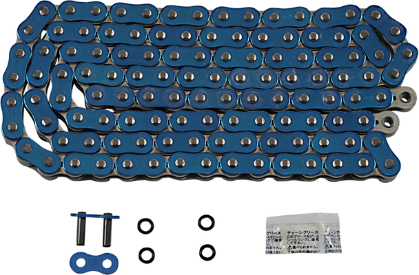 EK 520ZVX3-120AB 520 ZVX3 - Sportbike Chain - 120 Links - Blue