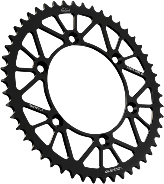 JT Sprockets JTA808.50BLK Rear Sprocket - for Suzuki - Black - 50-Tooth
