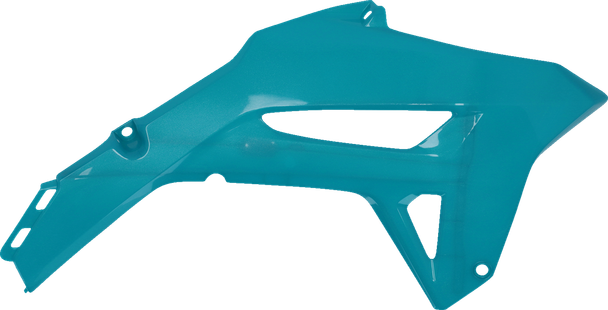 Acerbis 2858867441 Radiator Shrouds - Teal