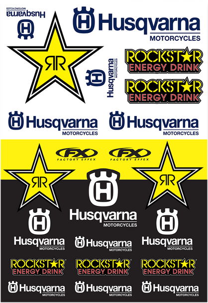 Factory Effex 22-68632 Decal Kit - Husqvarna Racing