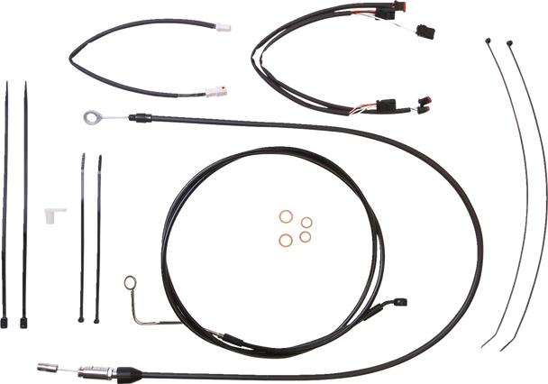Magnum Shielding 4861141 Xr Handlebar Installation Kit - 21-23 Fltr - Black
