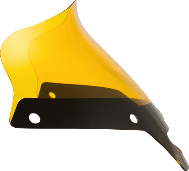 Klock Werks KWW-02-0624 Kolor Flare Windshield - 6" - Yellow - 22-25 Fxlrst