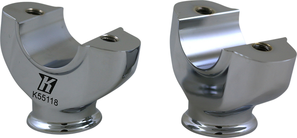 Kodlin USA K55118 Lower Risers - Chrome
