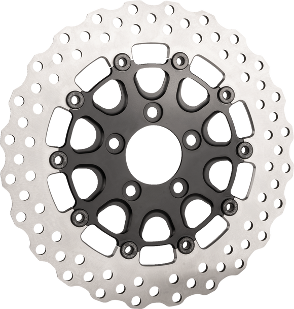 Slyfox 0133-1813S-B Rear Rotor - Black - 11.8"