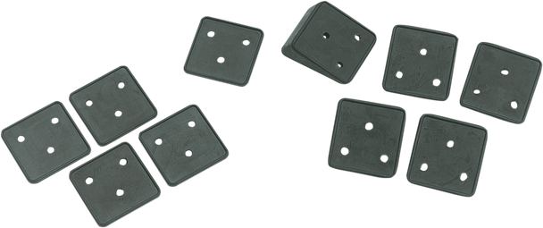 Drag Specialties 2030-0016 License Plate Mounting Gaskets - Wedge Style