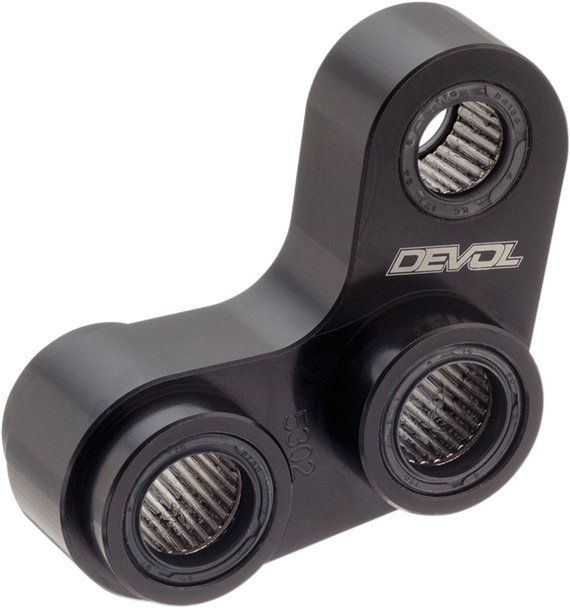 Devol 0115-5302 Lowering Link - Lowers 1.75" - Black - for Yamaha