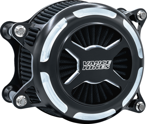 Vance & Hines 41100 VO2 X Air Intake Kit - Black Contrast