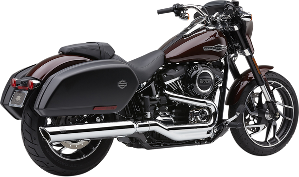 Cobra 6520 909 Twins Slip-On Muffler - Flsb - Chrome
