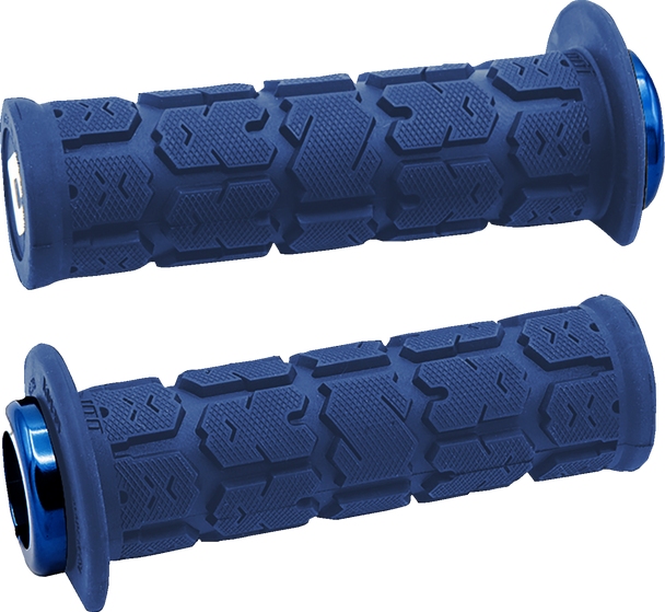 Odi J33RGDU-U Rogue 2.1 Lock-On Grips - ATV/Pwc - Blue/Blue