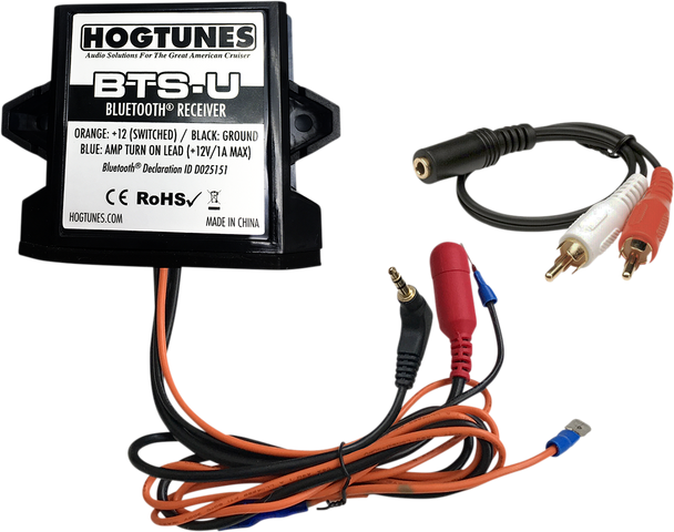 Hogtunes BTS-U Universal Blue Tooth Receiver for Harley Davidson