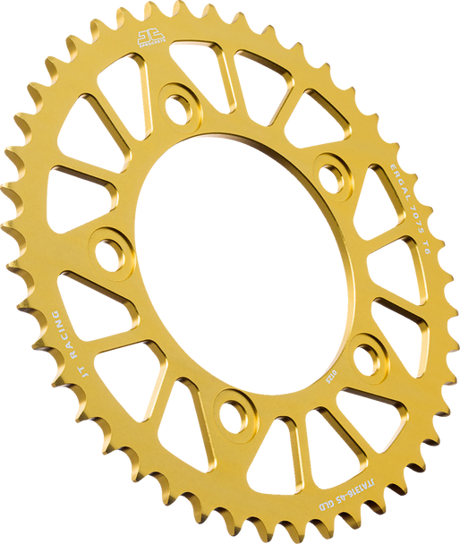 JT Sprockets JTA1316.45GLD Rear Sprocket - 45 Tooth - Gold - for Honda