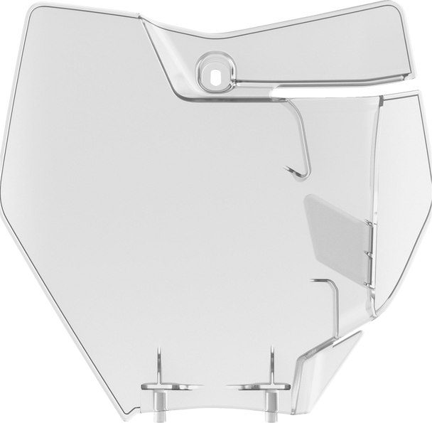 Polisport 8664900004 Number Plate - Clear - for KTM