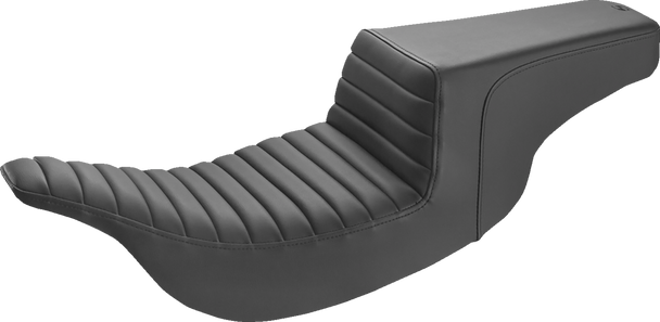Saddlemen 897-07-171 Step-Up Seat - Front Tuck-n-Roll - Black