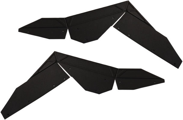 Powermadd 62001 Fender Flare Extension Kit - Front