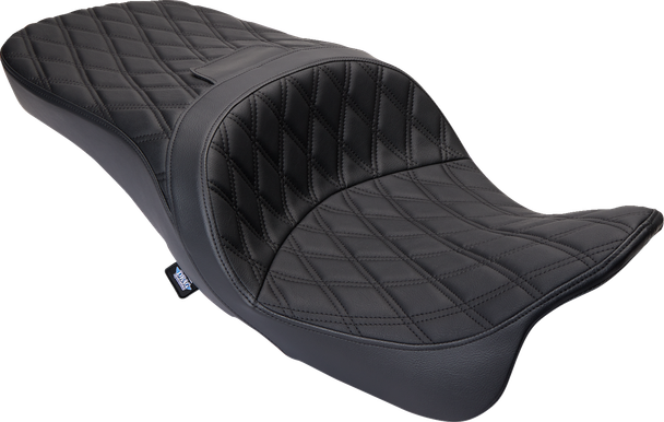 Drag Specialties 0801-1481 Freedom Seat - Vinyl - FLH 09-23