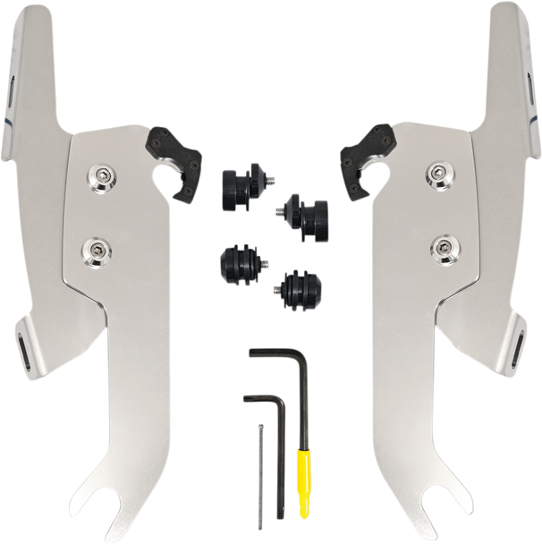 Memphis Shades MEK2051 Fats/Slim Windshield Trigger Lock Complete Mount Kit