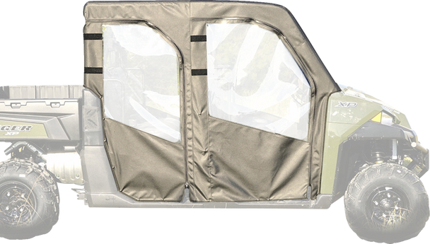 Seizmik 51-21003 Soft Door Kit - Full - for Polaris - Ranger 14-19