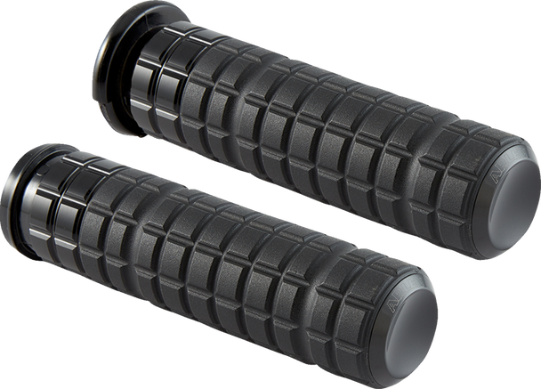 Arlen Ness 500-000 SpeedLiner Grips - Cable - Black