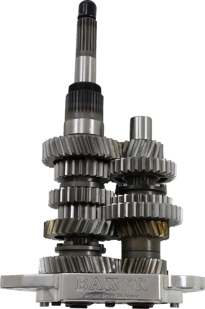 Baker Drivetrain DD6-411PL-02 Direct Drive Gear Set - 01-06 Softail/Dyna