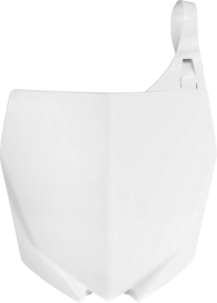 Polisport 8665500001 Number Plate - White - Yz 85
