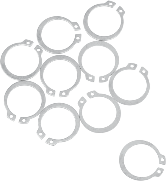 Moose Racing 25-6008 Snap Ring - 10 Pack - for Kawasaki/for Suzuki