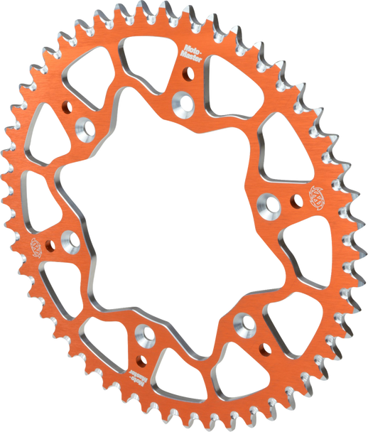 MOTO-MASTER 620072550 7075 Aluminum Rear Sprocket - 50 Tooth - Orange