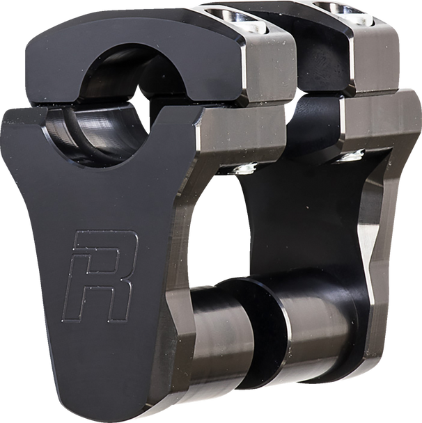 Rox Speed FX 4R-P2CC01 2" Pivoting Handlebar Risers - Black