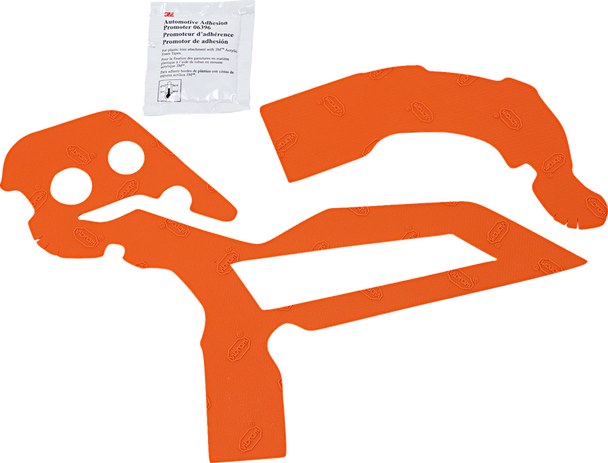 Athena M7355O Frame Pads - Orange - for KTM