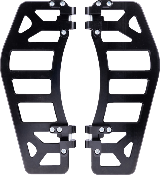 Thrashin Supply CO. TSC-2219-1 Aggressor Floorboards - Black