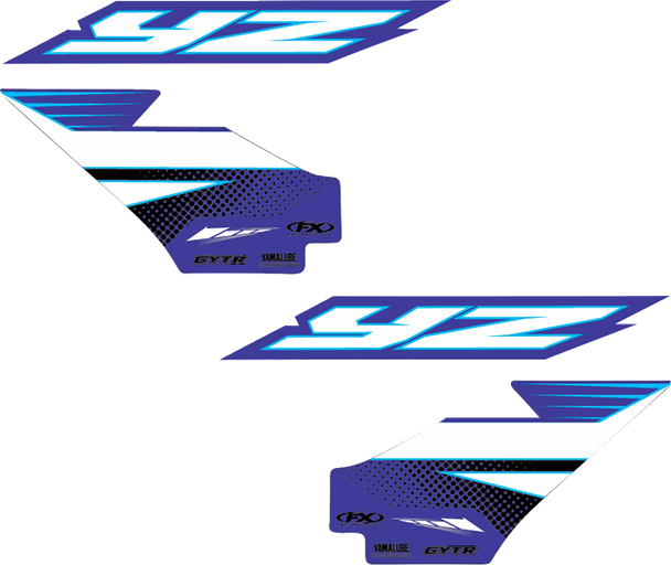 Factory Effex 28-05220 Graphic Kit - 25 Oem - for Yamaha - Yz 125/250